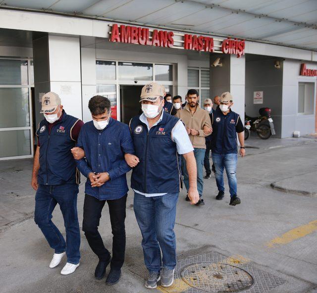Eskişehir'deki DEAŞ operasyonunda yakalanan 4 şüpheli adliyede