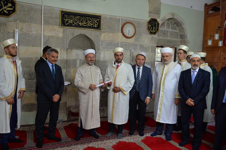 Diyanet İşleri Başkanı Erbaş, Tunceli'de hafızlık icazet merasimine katıldı: G5