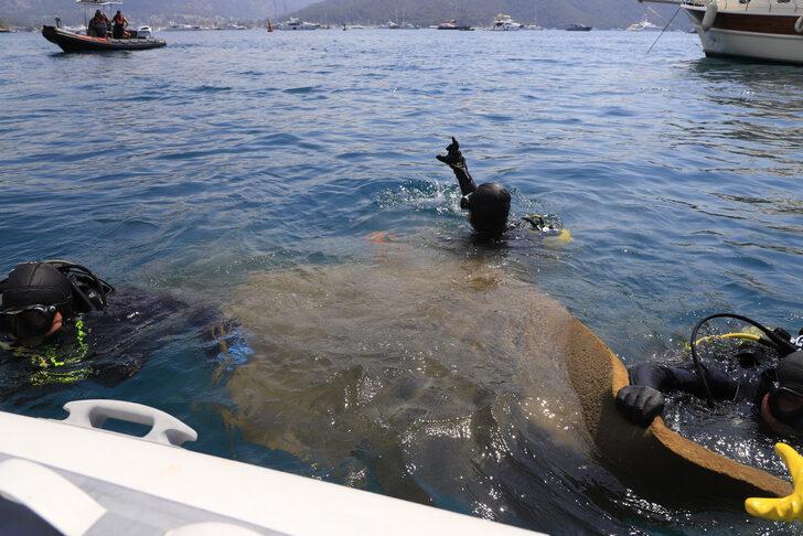 Muğla'da deniz dibi temizliği yapıldı G2