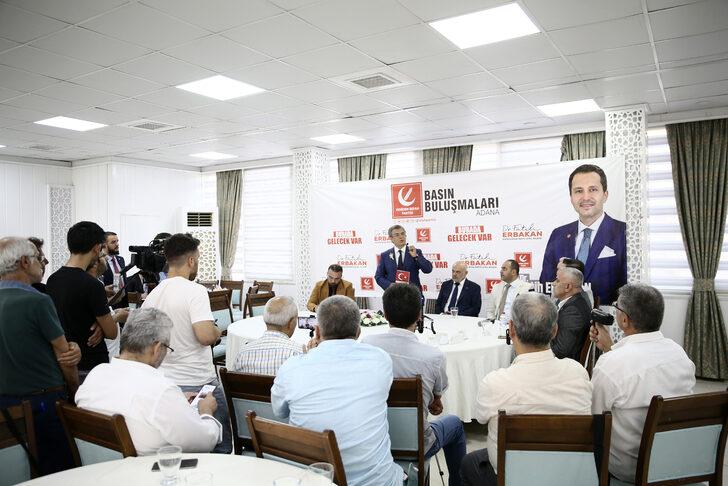 Yeniden Refah Partisi Genel Başkan Yardımcısı Aydal, Adana'da konuştu: G3