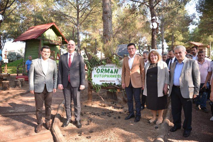 Antalya'da Dokumapark Orman Kütüphanesi açıldı G1