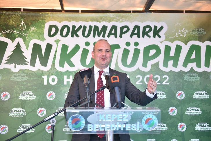 Antalya'da Dokumapark Orman Kütüphanesi açıldı G2