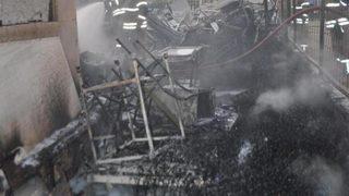 Hastanede korkutan yangın