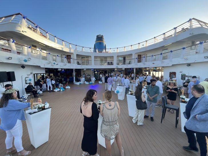 Bodrum'dan sezon boyunca 43 sefer yapacak "Blue Sapphire" adlı gemi ilk turuna başladı G4