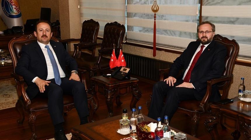 Diyanet İşleri Başkan Yardımcısı Argun'dan Mersin Valiliğine ziyaret