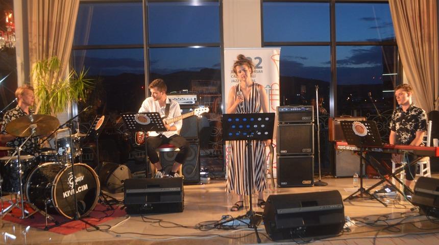 Katerina Vackova Quaertet "22. Afyonkarahisar Caz Festivali"nde sahne aldı