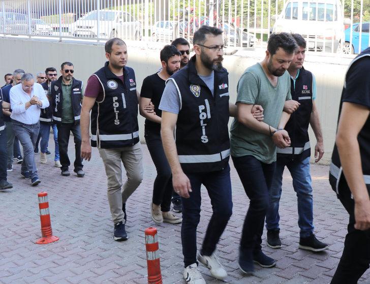 Paravan şirketle dolandırıcılık yaptıkları iddiasıyla 9 zanlı adliyeye sevk edildi G3