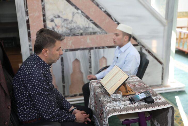 Kayseri'de genç hafız 16 saatte hatim yaptı G1