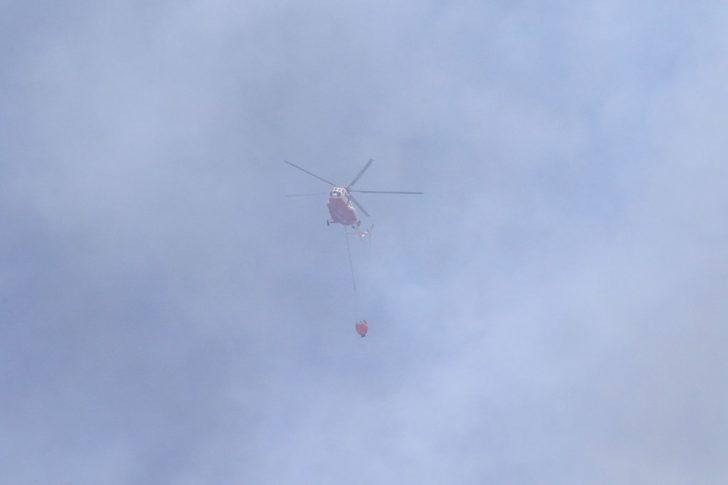 GÜNCELLEME - Antalya'da makilik alanda çıkan yangına müdahale ediliyor G1