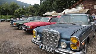 Klasik araç tutkunları Bolu'da buluştu