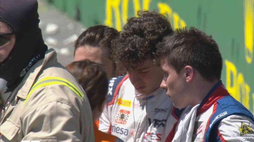 Cem Bölükbaşı sprint yarışını tamamlayamadı