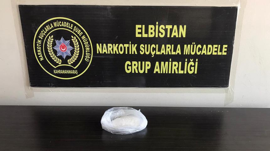 Kahramanmaraş'ta aracında uyuşturucu bulunan zanlı tutuklandı