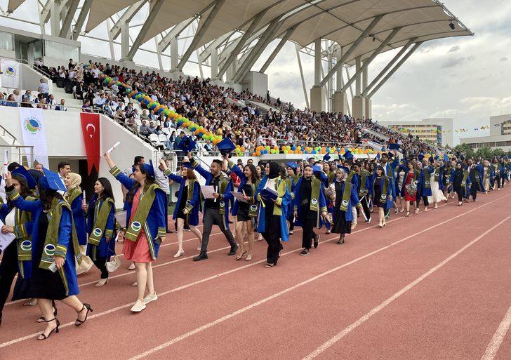 Kırşehir Ahi Evran Üniversitesinde mezuniyet töreni düzenlendi G2