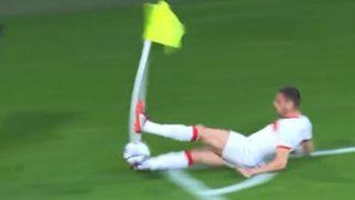 Son dakika: Ne yaptın Merih Demiral! Öyle bir hırs yaptı ki oyun 5 dakika durdu...