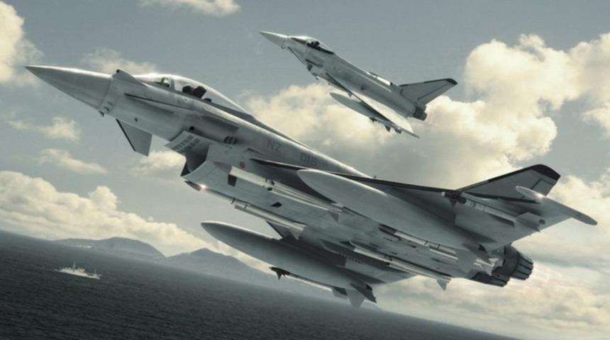 Devriye uçuşu yapan F-16'lara Suriye'den taciz