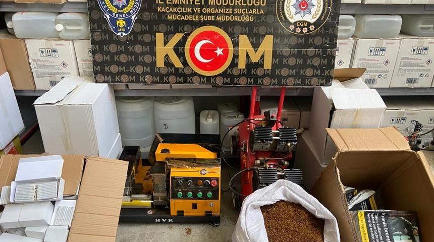 Adana'da 4 milyon 269 bin 600 makaron ele geçirildi