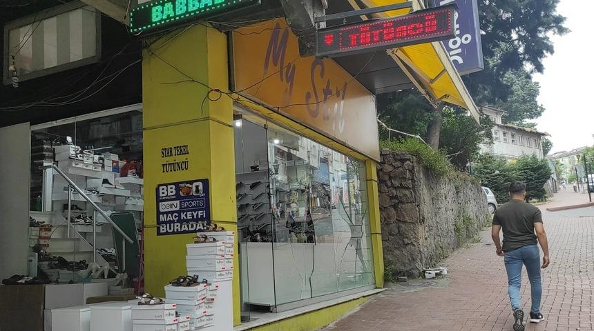 Zonguldak'ta 7 iş yerinin camını kıran şüpheli tutuklandı