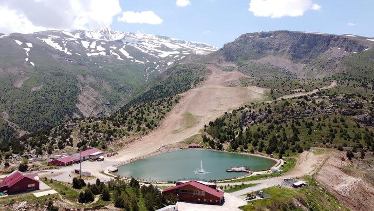 Ergan Dağı kışın kayak pistiyle yazın da gölüyle doğaseverleri ağırlıyor G1