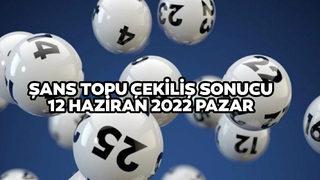 ŞANS TOPU SONUÇLARI AÇIKLANDI! 12 Haziran Şans Topu çekiliş sonuçları ekranı! 12 Haziran 2022 Pazar