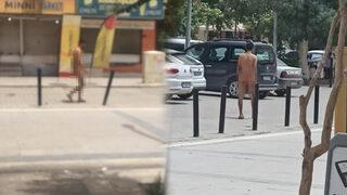 Mardin'de akılalmaz görüntüler! Bir vatandaş çırılçıplak gezerken yakalandı