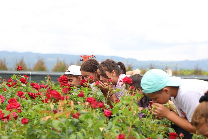Sakarya'da öğrenciler tarımsal üretimin her aşamasını yerinde öğreniyor G1