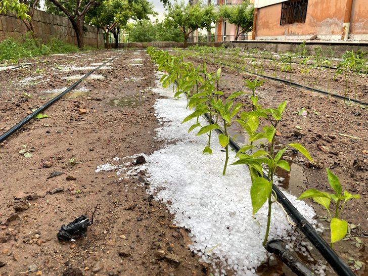 Kayseri'de sağanak ve dolu etkili oldu G1