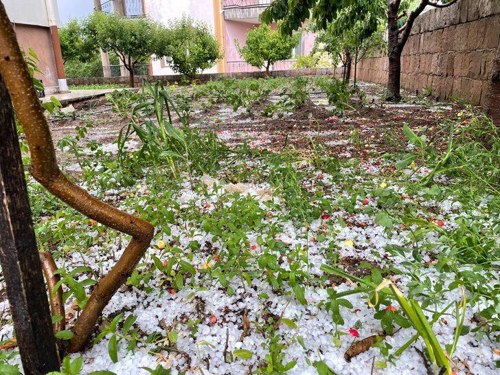 Kayseri'de sağanak ve dolu etkili oldu G2