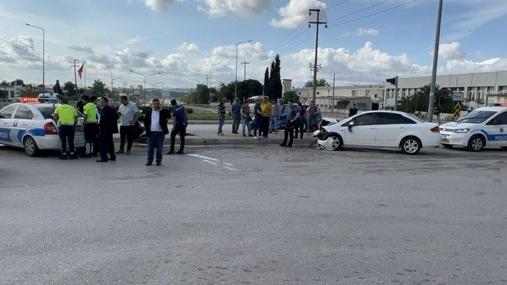 Kocaeli'de otomobille cipin çarpıştığı kazada 5 kişi yaralandı G2