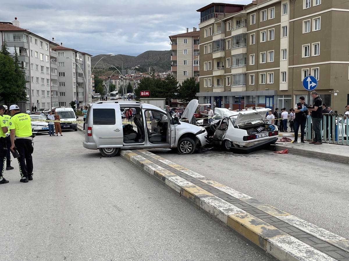 &Ccedil;ankırı'daki trafik kazasında 6 kişi yaralandı