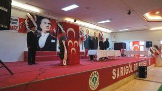 Sarıgöl MHP İlçe kongresi yapıldı