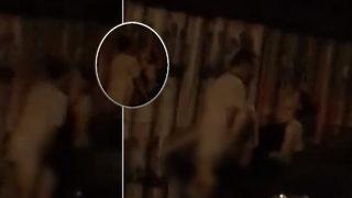 Yağmurun altında cinsel ilişkiye girdiler! Bebek'teki skandalın ardından bu kez Beşiktaş'ta skandal görüntüler