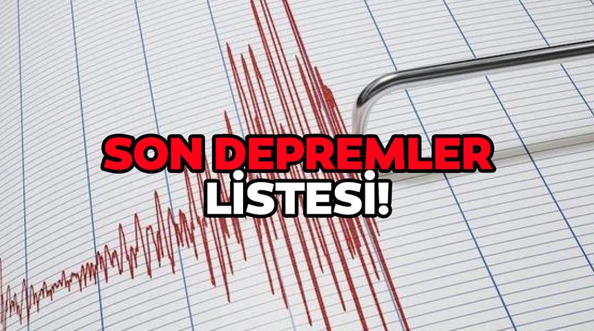 18 Haziran deprem mi oldu? AFAD ve Kandilli Rasathanesi son depremler listesi! 18 Haziran 2022 Cumartesi