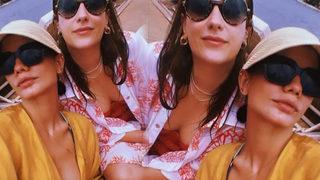 Hazal Kaya bikinili ve yanmış halini paylaşıp kendiyle dalga geçti