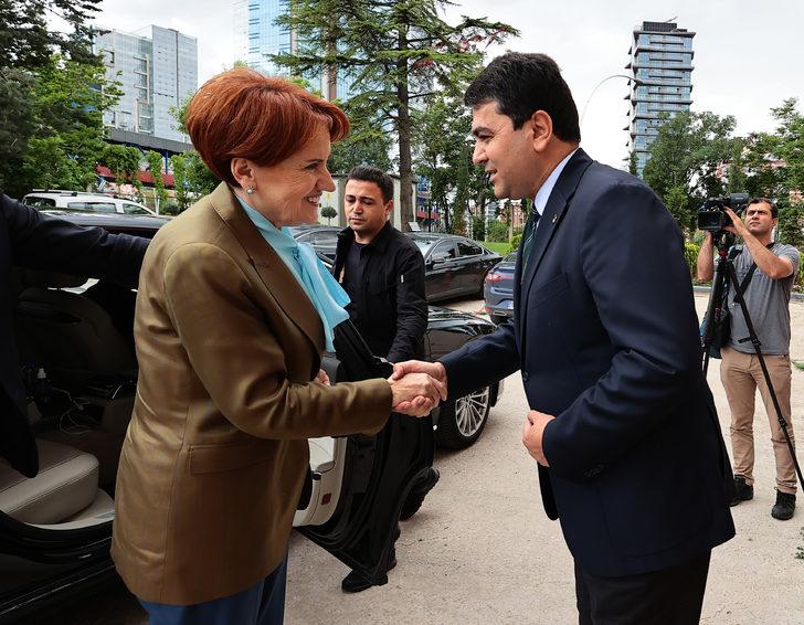 İYİ Parti Genel Başkanı Akşener, DP Genel Başkanı Uysal ile görüştü G1