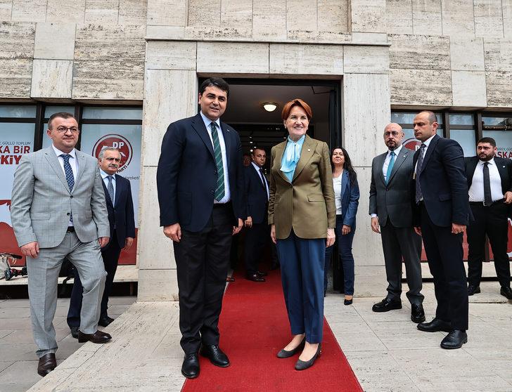İYİ Parti Genel Başkanı Akşener, DP Genel Başkanı Uysal ile görüştü G3