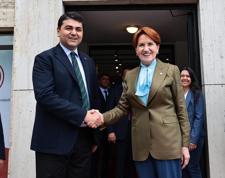 İYİ Parti Genel Başkanı Akşener, DP Genel Başkanı Uysal ile görüştü G4