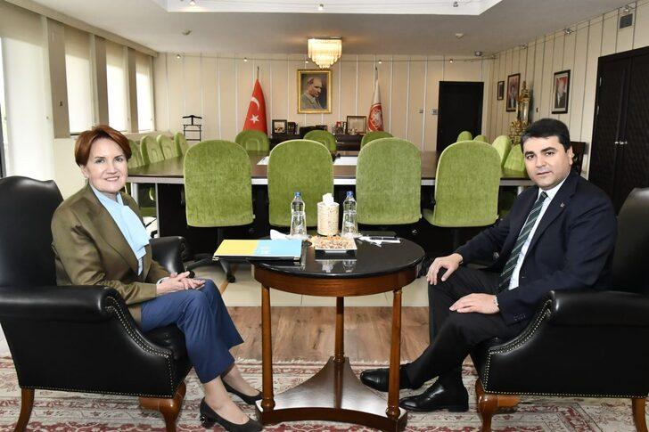 İYİ Parti Genel Başkanı Akşener, DP Genel Başkanı Uysal ile görüştü G5