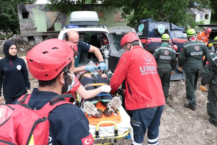 Bolu'da yerel düzey saha tatbikatı gerçekleştirildi G3