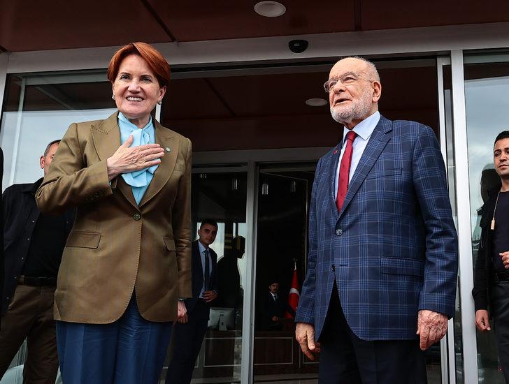 İYİ Parti Genel Başkanı Akşener, Saadet Partisi Genel Başkanı Karamollaoğlu'nu ziyaret etti G2