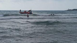 Kocaeli'de boğulma tehlikesi geçiren 7 arkadaş hastaneye kaldırıldı