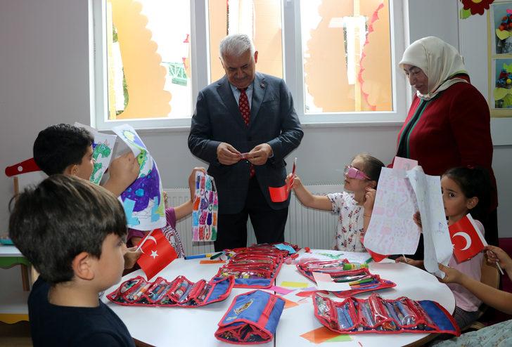 AK Parti Genel Başkanvekili Yıldırım, Amasya'da anaokulu açılışına katıldı: G5