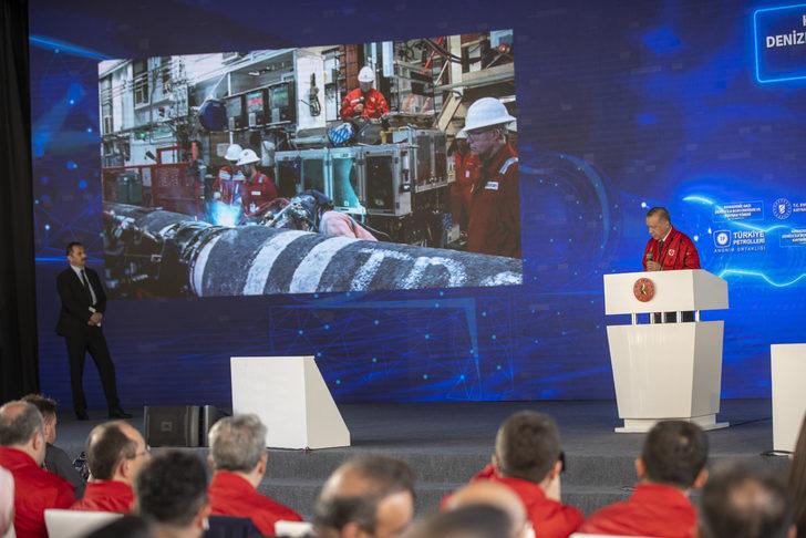 Bakan Dönmez, Karadeniz Gazı Denize İlk Boru İndirme ve Kaynak Töreni'nde konuştu: G5