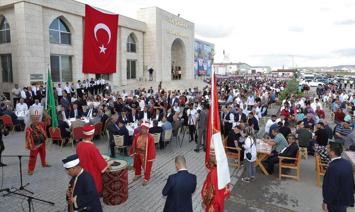 Cumhurbaşkanlığı YİK Üyesi Çiçek ve TOBB Başkanı Hisarcıklıoğlu Aksaray'da törenlere katıldı G2