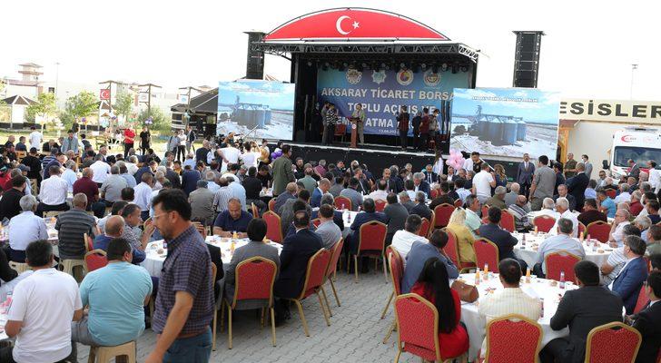 Cumhurbaşkanlığı YİK Üyesi Çiçek ve TOBB Başkanı Hisarcıklıoğlu Aksaray'da törenlere katıldı G3