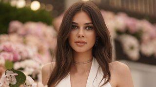 Defne Samyeli'nin kızı Deren Talu çiçekli bikinisiyle nefes kesti! Bu ne güzellik taş gibisin