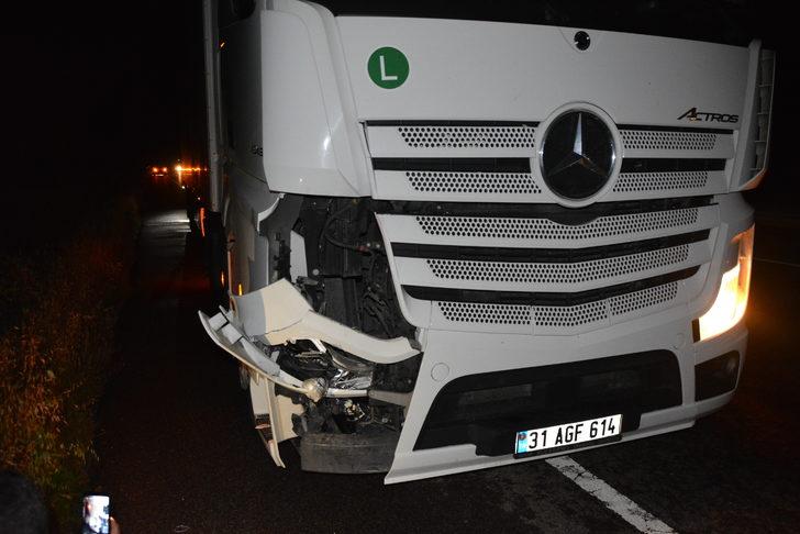 Uşak'ta tırın çarptığı yaya ağır yaralandı G1