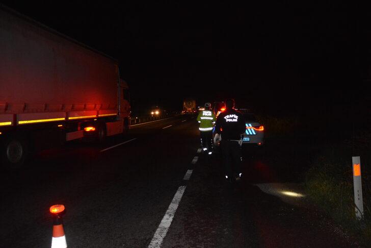 Uşak'ta tırın çarptığı yaya ağır yaralandı G2