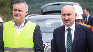 Bakanı Karaismailoğlu, Slovenya'daki Mlinarji Tüneli Birleşme Törenine katıldı: