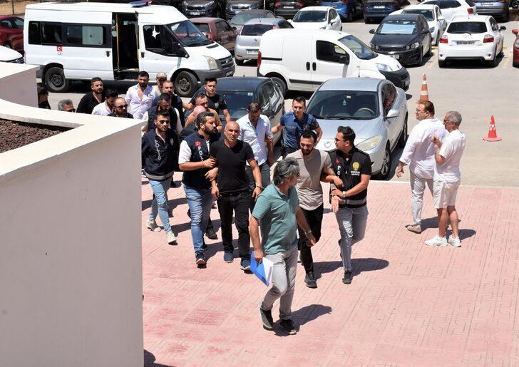 Bodrum'da hükümlünün yakalanmasına engel oldukları iddiasıyla 9 kişi tutuklandı G1