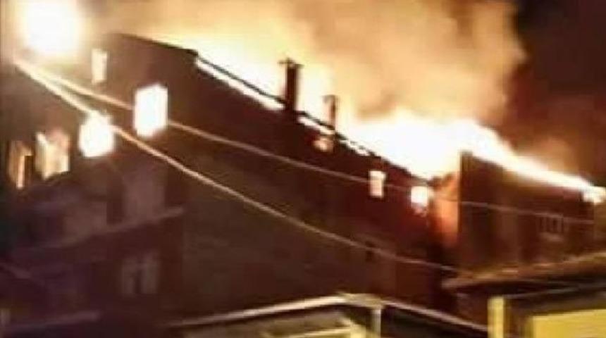 Samsun'da bedensel engelli gen&ccedil; kız yanarak can verdi